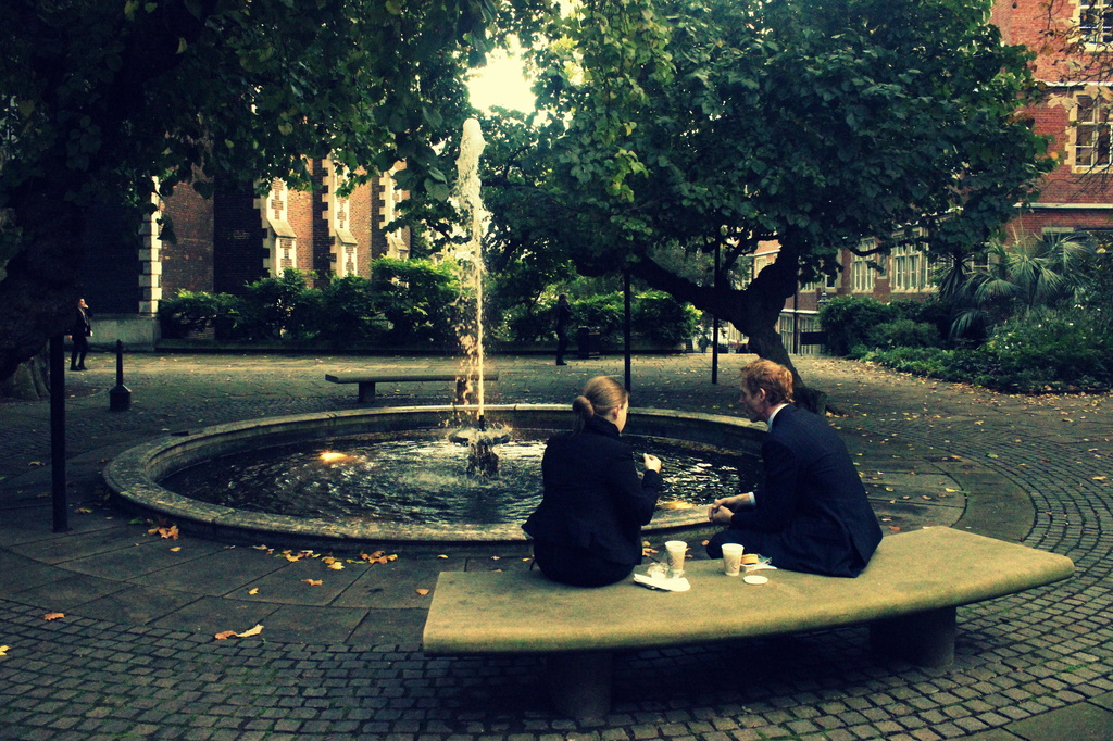 Fountain Lunch by emma1231