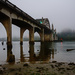Under the Bridge With Fog by jgpittenger