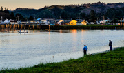 26th Oct 2013 - Fishing At the Golden Hour In Winchester Bay 
