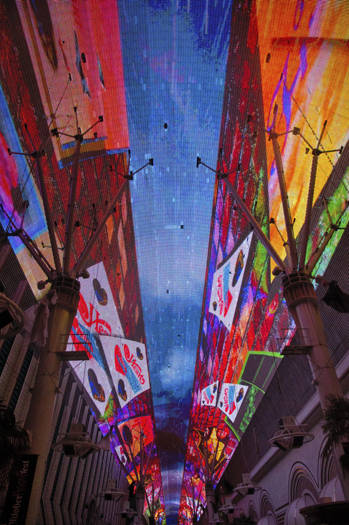 Fremont Street Experience by helenw2