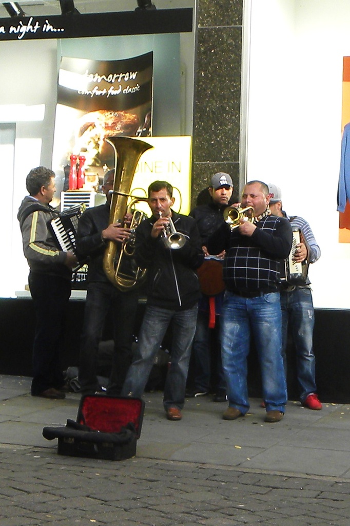 Street Musicians by oldjosh