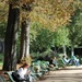 Parc De Monceau, Paris, on a sunny Autumn day by jamibann