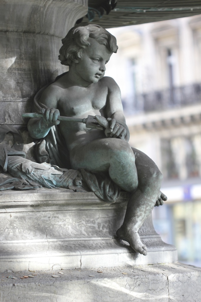 Dry Water Fountain at the Palais Royal, Paris by jamibann