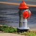 Orange Topped Hydrants by digitalrn
