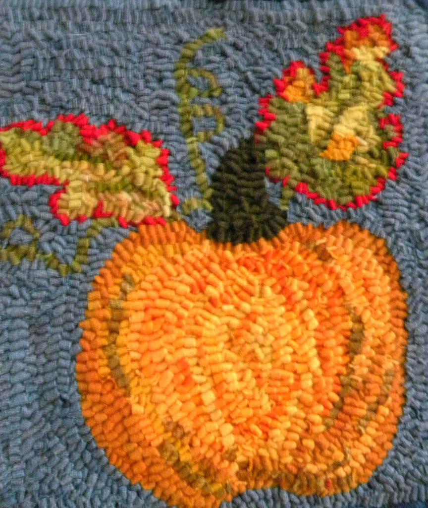 Pumpkin Rug by sunnygreenwood