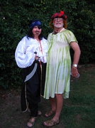 3rd Nov 2013 - Capt'n Jack Sparrow and The Bearded Lady