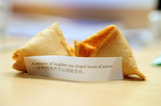 3rd Nov 2013 - Someone gave me a fortune cookie.