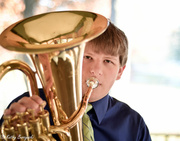 3rd Nov 2013 - Austin Plays for his Senior photos