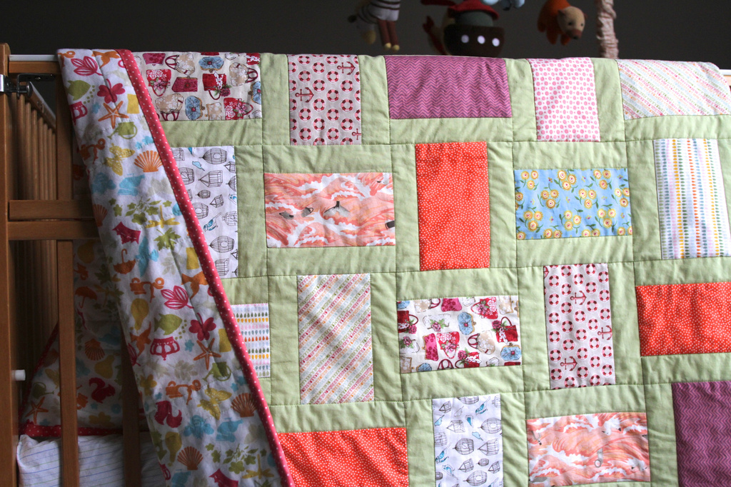 Baby Girl's Quilt by whiteswan