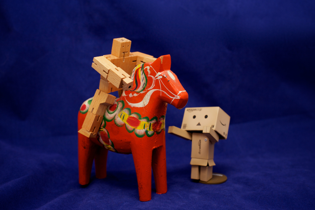 Danbo and Cubey's First Playdate by jyokota