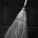 Black and White Broom by mzzhope