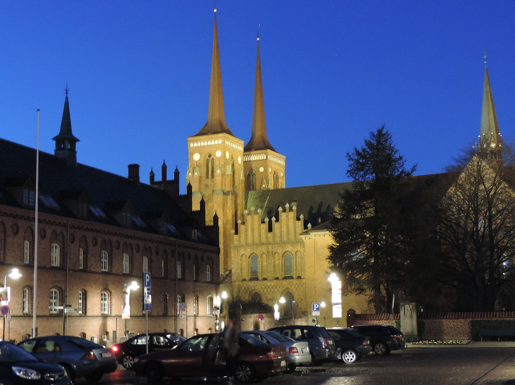 Roskilde Cathedral by gladogfrisk