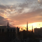 7th Nov 2013 - Sunset over downtown Charleston, SC