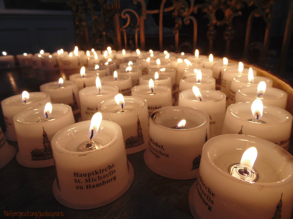St. Michaelis Candles by justaspark