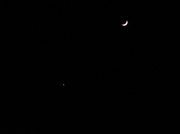 4th Nov 2013 - Venus and Moon