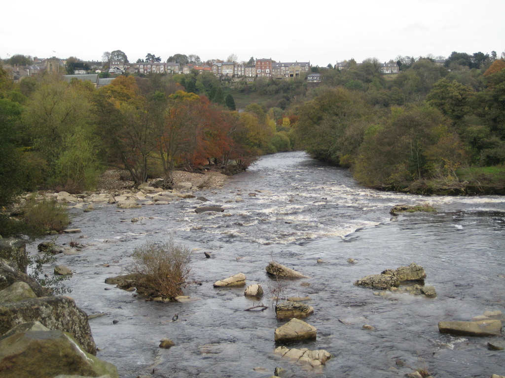  The River Swale Richmond, Yorkshire by susiemc