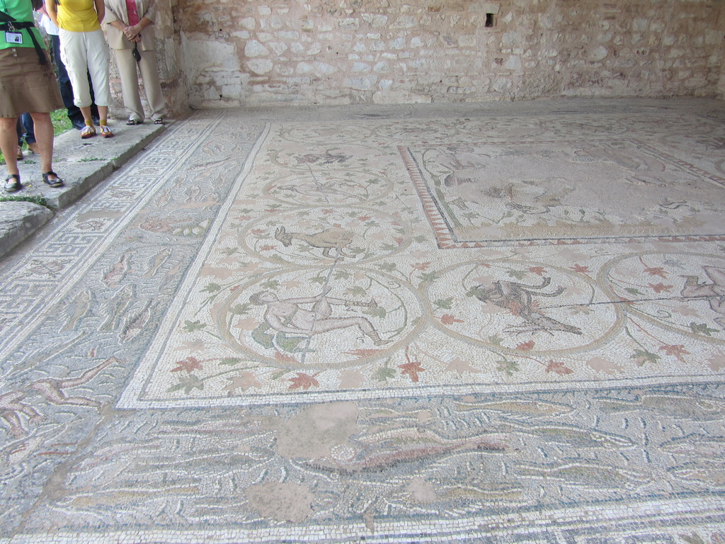 Basilica A of Doumetios - Mosaic floor IMG_0155 by annelis