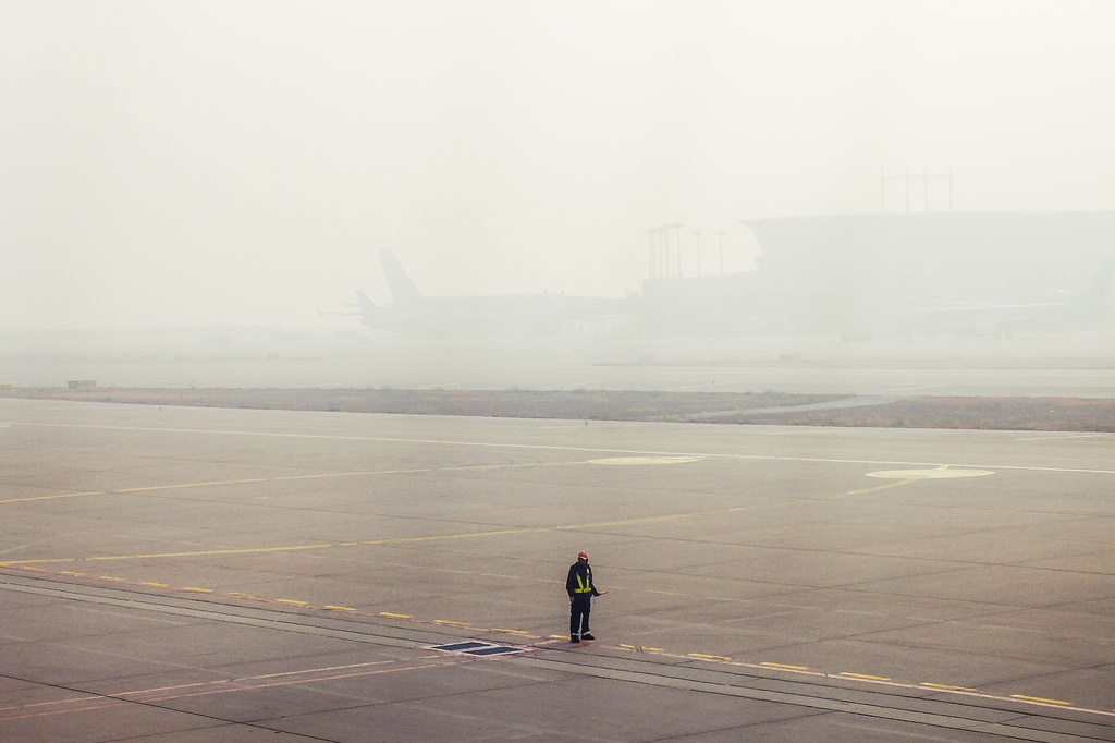 Day 309 - Incheon Airport Loner by stevecameras