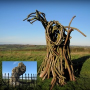 12th Nov 2013 - King's head stone and sculpture