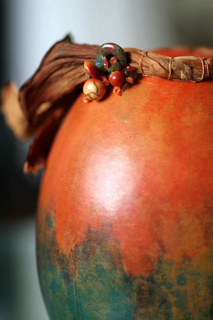 Decorated Gourd by whiteswan