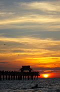 12th Nov 2013 - Sunset at Naples Pier, Florida