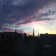 14th Nov 2013 - Sunset over downtown Charleston SC