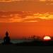 Sunset Buddha  by pdulis