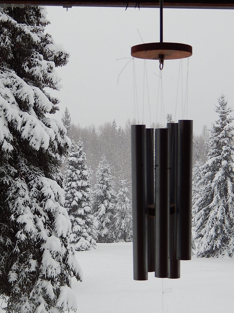 Wind Chimes At Rest by bjywamer