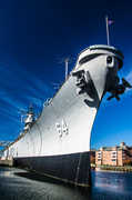 9th Nov 2013 - Battleship Wisconsin: Berthed in Norfolk the Homeport of Naval History