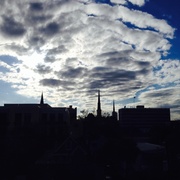 17th Nov 2013 - Skies over downtown Charleston, SC