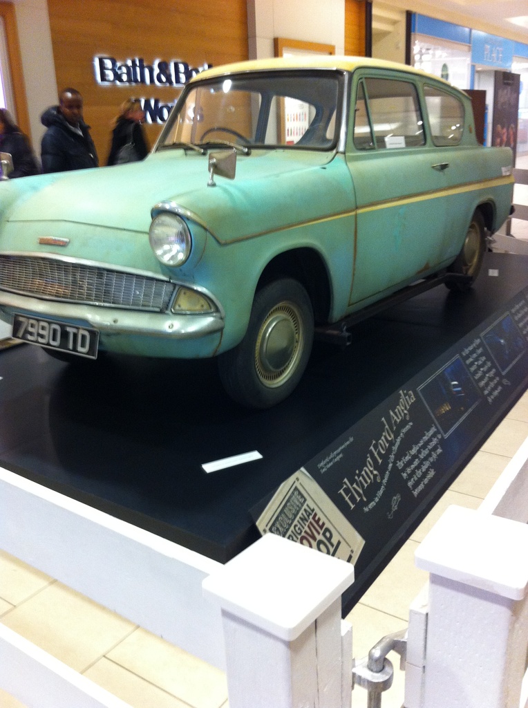 The Flying Ford Anglia by bkbinthecity