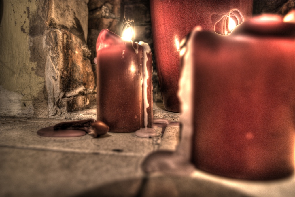 HDR Candles by tracybeautychick