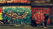 17th Nov 2013 - Graffiti wall