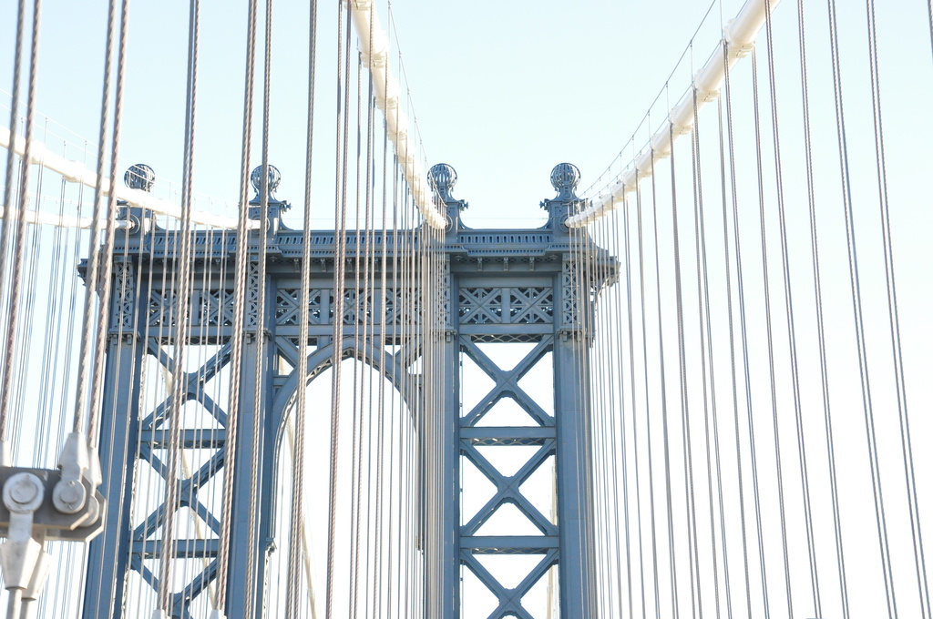 A Walk Across The Brooklyn Bridge by mamabec