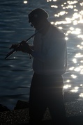 20th Nov 2013 - Flautist by the Sea