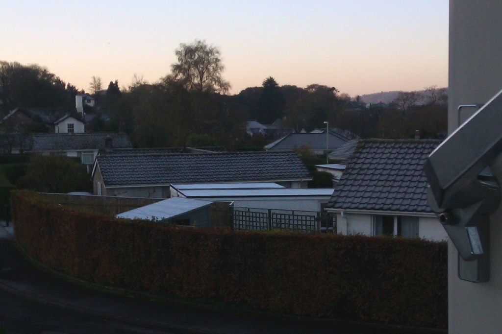 Frosty Rooves in Tavistock this morning by jennymdennis