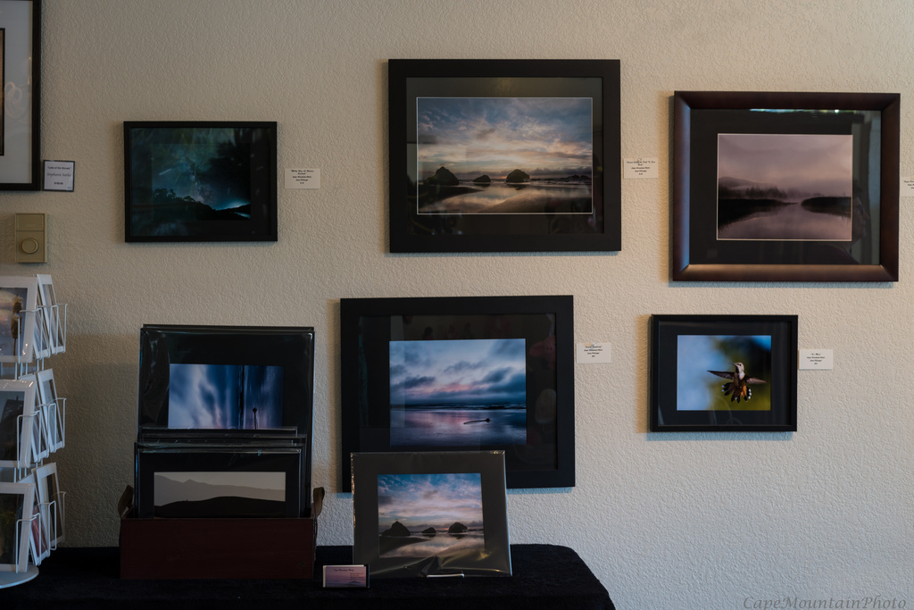 My Display At the Gallery by jgpittenger