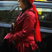 Woman in red by denidouble