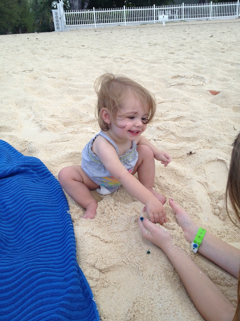 Adalyn LOVED the beach! Hands down best part of the trip! by mdoelger