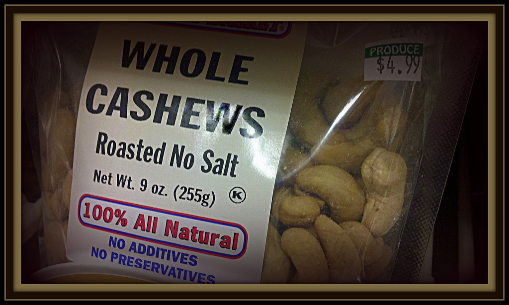 Cashews by the bag by homeschoolmom