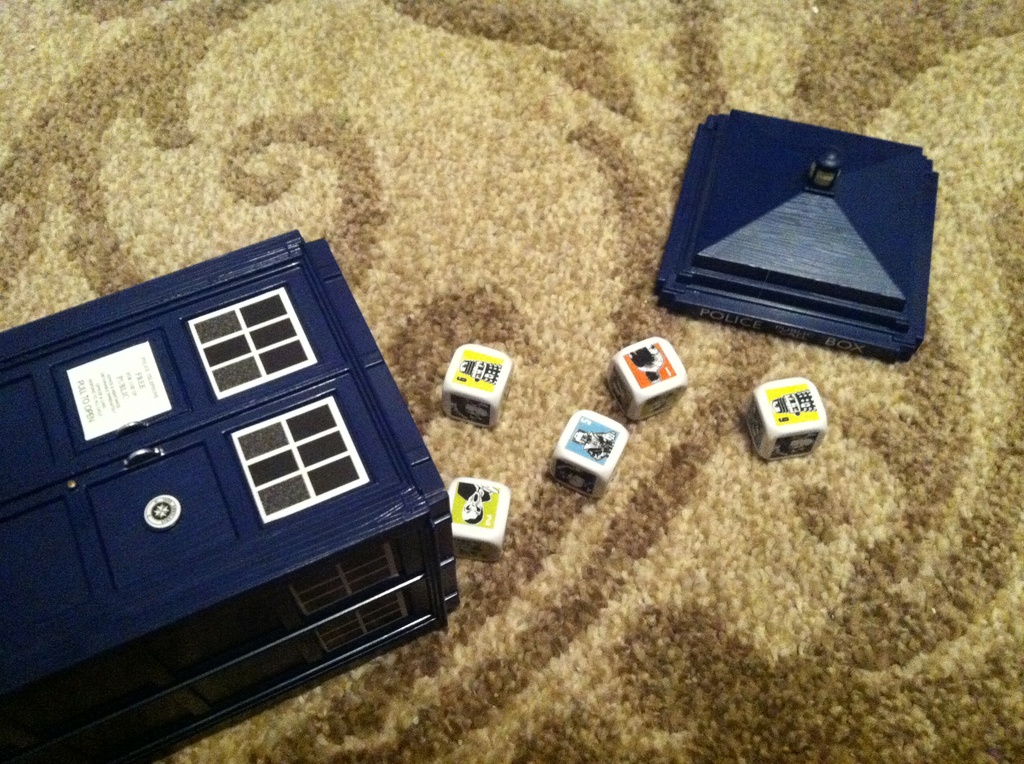 Doctor Who Yahtzee by labpotter