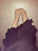 2nd Dec 2013 - Relaxing in my petticoats