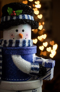 7th Dec 2013 - Blue Snowman