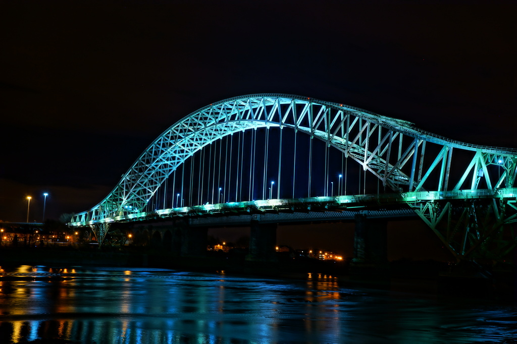 BRIDGE OVER BLUE WATERS  by markp