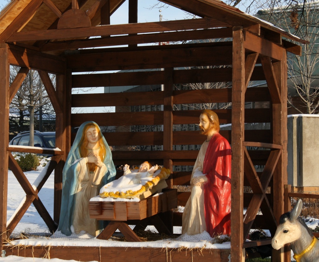 Nativity scene by mittens