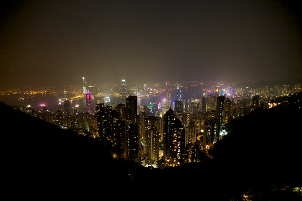 Hong Kong from the Peak by jyokota