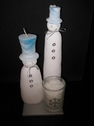 10th Dec 2013 - Snowmen Candles