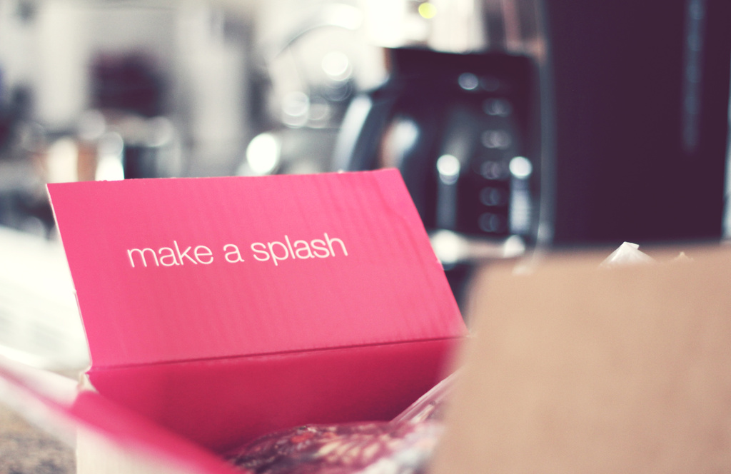 Make a Splash by Allison