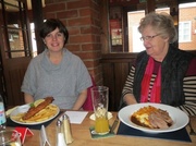 9th Dec 2013 - Alison and Rosemary at The Three Kings