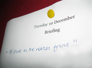 10th Dec 2013 - My kind of morning briefing